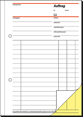 Sigel Auftrag A5 SD001