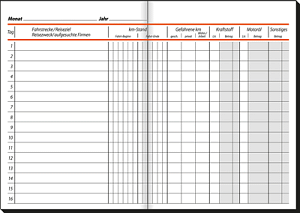 Sigel Fahrtenbuch Pkw/Lkw A5