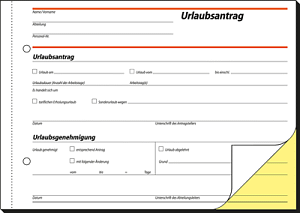 Sigel Urlaubsantrag SD45