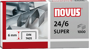 Novus Heftklammern 24/6 DIN SUPER