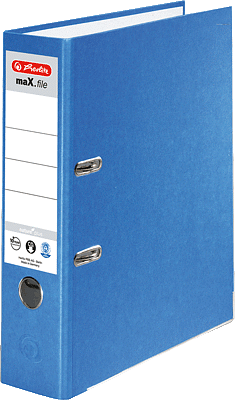 herlitz 10841393 Ordner A4 80mm blau 