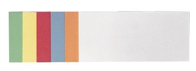 Franken selbstklebende Moderationskarte - Rechteck, 149 x 98 mm, Farbkombination