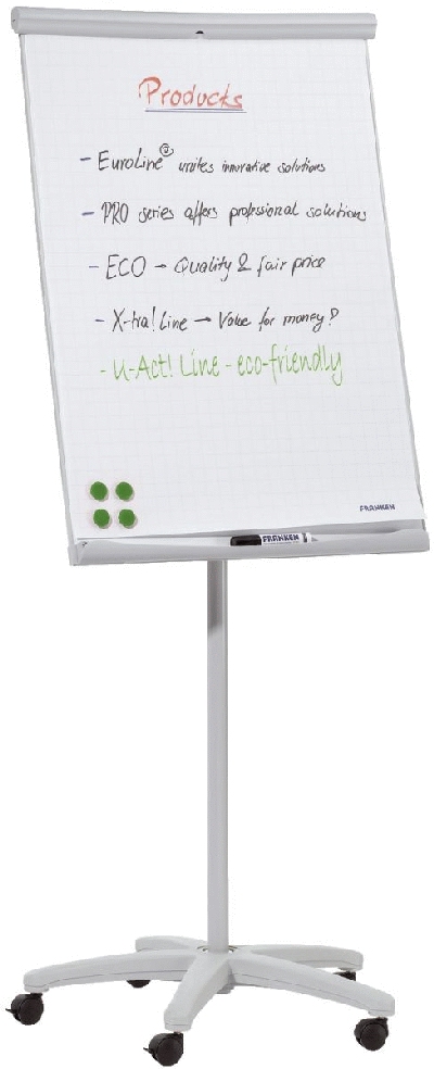 Franken FC91 U-Act!Line® Flipchart Mobil - 70 x 100 cm