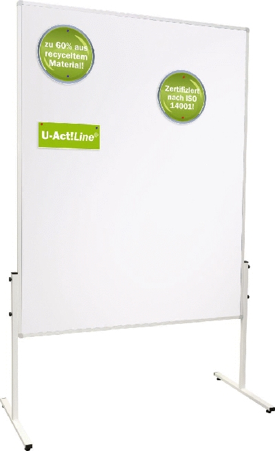 Franken Moderationstafel U-Act! Line - 120 x 150 cm, standard