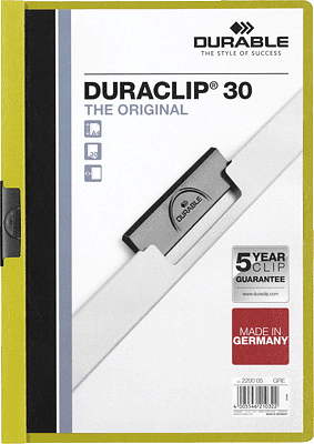 DURABLE Klemmmappe 2200-05