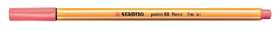 Stabilo® Fineliner point 88® - 0,4 mm, neonrot