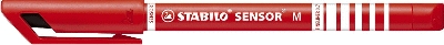 Stabilo® Fineliner sensor® - 0,7 mm, rot