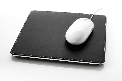 Sigel Modisch Mousepad eyestyle® - Lederimitat, white