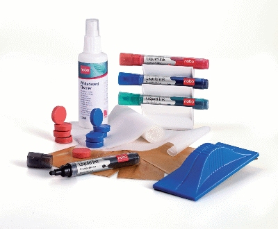 nobo® Whiteboard Starterset 32tlg. sortiert