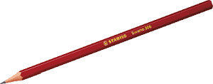 Stabilo Schwan Bleistift 306/2B rot VE12
