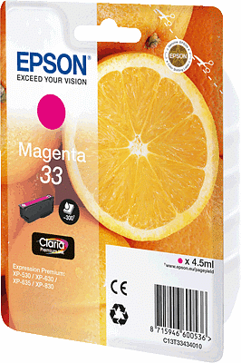 EPSON Tintenp. T33434010 33 magenta