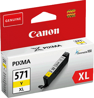 Canon Tintenpatrone CLI571XL Y 0334C001 gelb