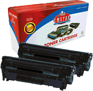 Emstar H620 Alternativ HP Q2612A Toner schwarz VE2