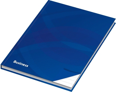 'RNK Verlag Kladde Business blau - liniert, A4, 96 Blatt, 70 g/qm'''