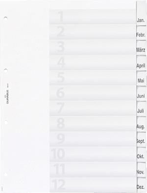 DURABLE Register 1-12