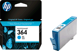 HP Tintenpatrone CB318EE 364 cyan