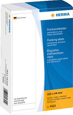 Herma Frankieretiketten 4322