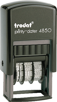 Trodat Datumsstempel Printy 4850L2 schwarz