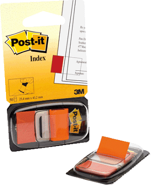 3M Post-it Index 680-4 orange