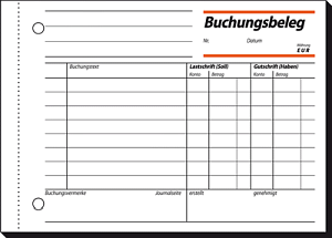 Sigel Buchungsbeleg BU615