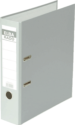 ELBA 100022615 Ordner rado 10417GR A4 80mm grau