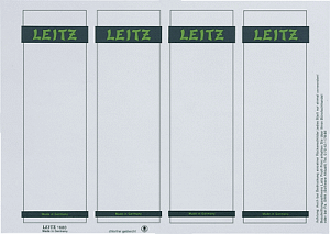 Leitz PC-beschriftbare Rückenschilder 19680 zum Einstecken