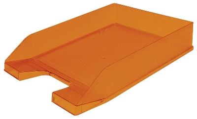 HAN Briefkorb KLASSIK A4, orange-transparent