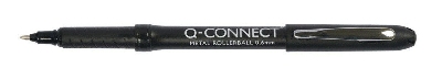 Q-Connect Tintenroller Metall, 0,6 mm, schwarz