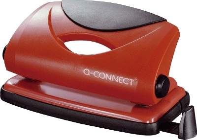 Q-Connect Leichter Locher - 190 Blatt, rot