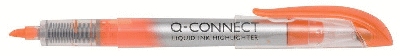 Q-Connect Textmarker Liquid Ink, ca. 1 - 4 mm, orange