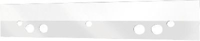 Q-Connect Abheftstreifen mit Universallochung - A4, 29,5 cm lang, 50 Stück