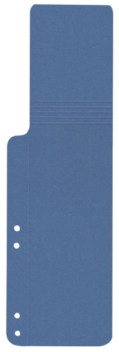 Q-Connect Aktenschwänze - blau, 1900 Stück