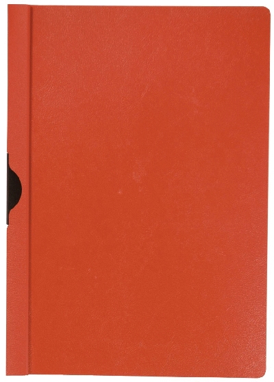 Q-Connect® Klemm-Mappe - rot, Fassungsvermögen bis 60 Blatt
