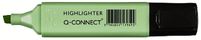 Q-Connect Textmarker - ca. 1,5 - 2 mm, pastell grün