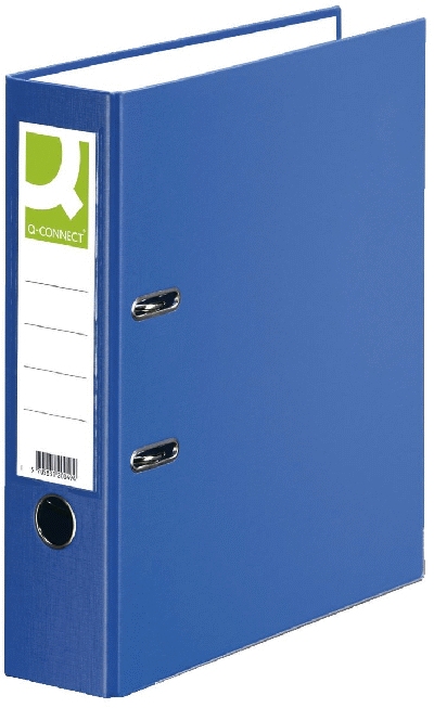 Q-Connect® Ordner PP - A4, 80 mm, blau