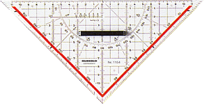 Rumold Geometrie-Dreieck mit Griff 1154 25 cm
