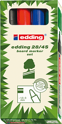 Edding 28 Boardmarker-Set sortiert