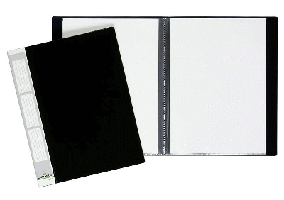 Durable 2422 01 Sichtbuch DURALOOK® - A4, 20 Hüllen, 17 mm, schwarz