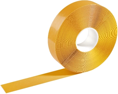 Durable Warnmarkierungsband - 50mm x 30m, selbstklebend, gelb