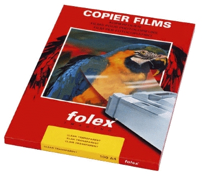 Folex® OHP-Kopier- und Druckerfolien Standard Universal X-10.0 - A4, 0,10 mm, 10