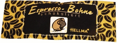 Hellma Schokolierte Espressobohnen