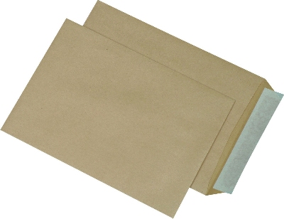Elepa - rössler kuvert Versandtaschen C5, ohne Fenster, haftklebend, 90 g/qm, br