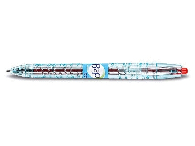 Pilot Gelschreiber B2P Begreen - 0,4 mm, rot