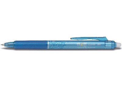 Pilot Tintenroller FriXion Clicker - 0,3 mm, hellblau