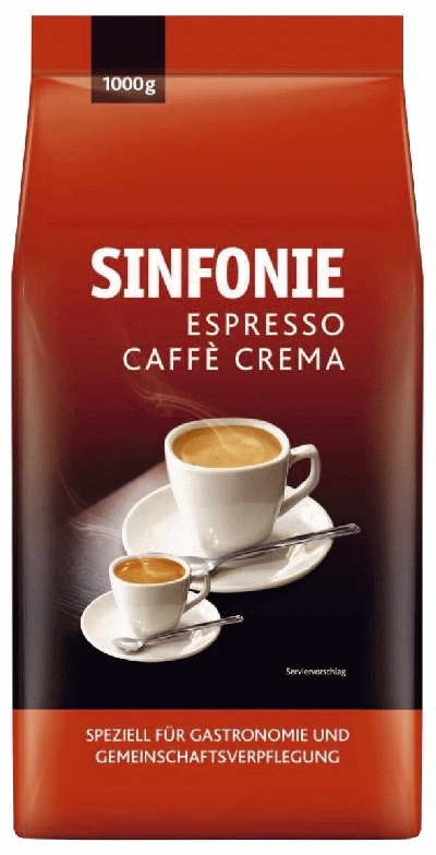 Jacobs 4019141 Sinfonie Espresso Caffè Crema - 1.000 g