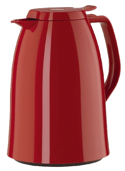 emsa 517007 Mambo Isolierkanne - 1,0 Liter, rot hochglanz