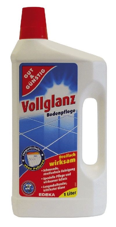 Gut & Günstig Vollglanz Bodenpflege - 1 Liter