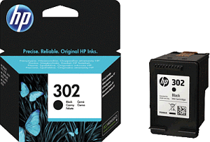 hp Tintenpatrone F6U66AE 302 schwarz