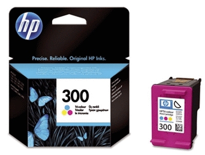 HP CC643EE Inkjetpatrone Nr.300 3-Color 165 Seiten