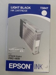 Epson Tinte light schwarz Stylus Pro 4800/4880, 19190ml